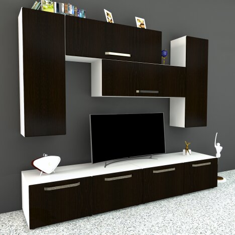 Living Armonia V4 MDF Wenge - cu manere